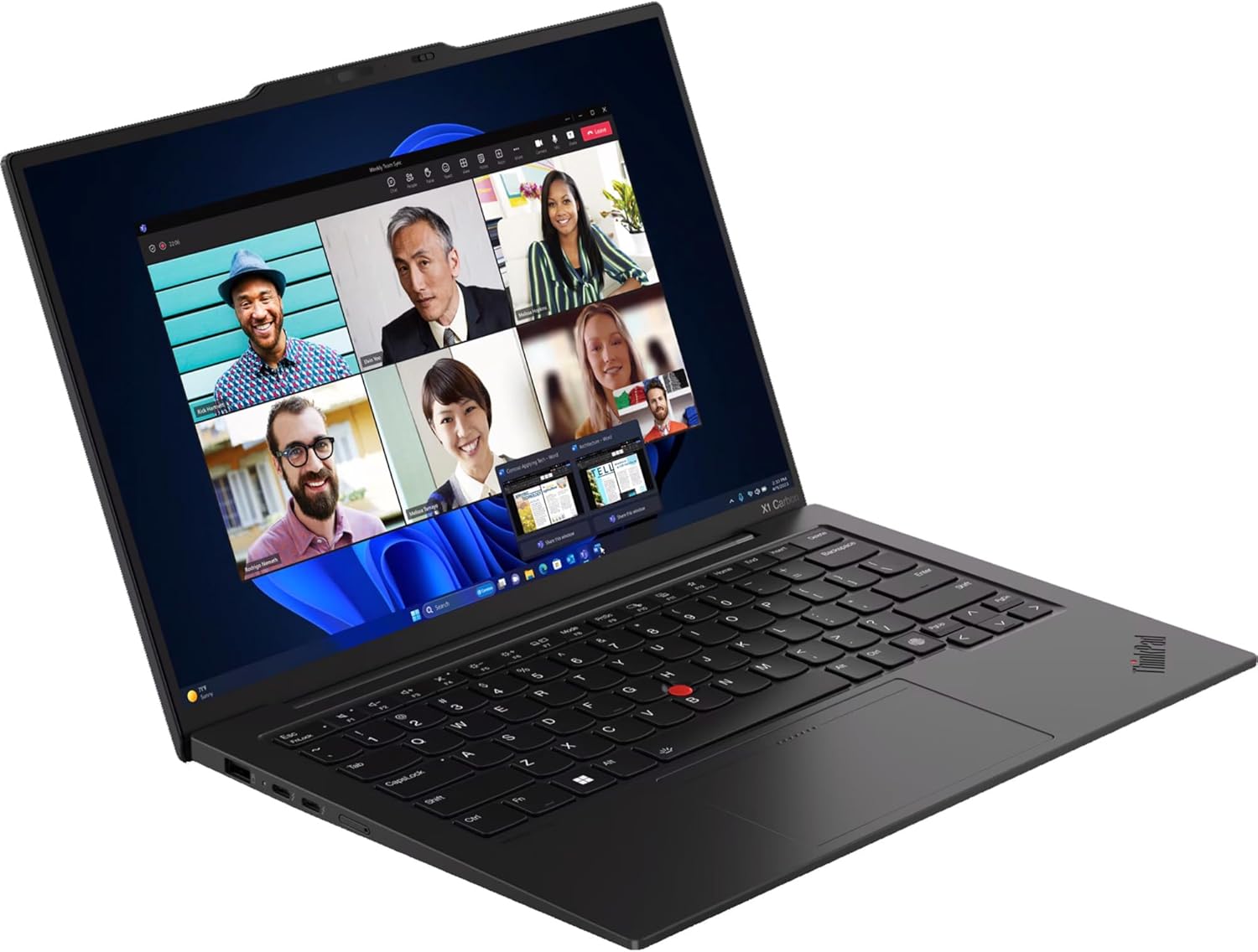 40693631-a282-5d58-8eed-980f01b8c5da.jpg Ordinateur portable Lenovo ThinkPad X1 Carbon Gen 12 - Core Ultra 7, 16Go, 512Go SSD, 14'' Pro – Image 1