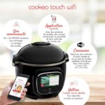 Multicuiseur intelligent Moulinex Cookeo Touch Wifi - 6L, écran tactile, recettes intégrées – Image 4